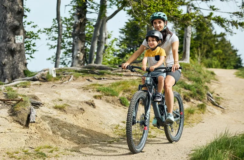 Kids Ride Shotgun MTB Seat in Black-3